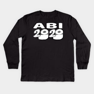 ABI 2020 Abitur Abiball AbschlussAbistreich Feier Kids Long Sleeve T-Shirt